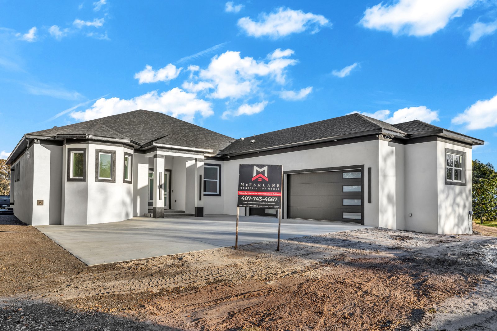 New Construction by McFarlane Construction Group in Central Florida